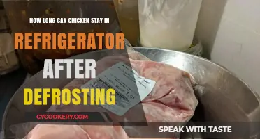 Refrigerated Defrosted Chicken: Safe Storage Time and Tips
