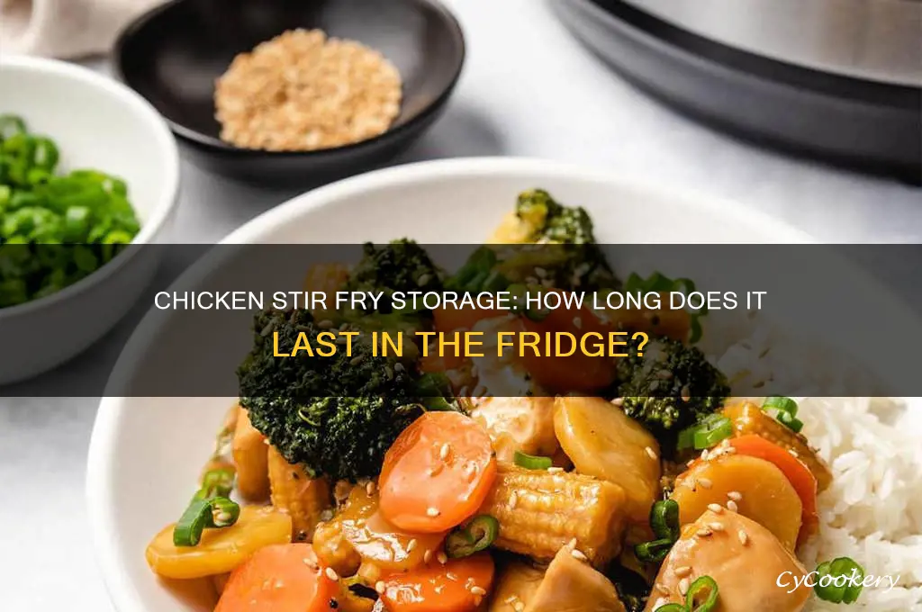 how long can chicken stir fry stay in refrigerator