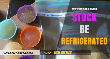 Refrigerating Chicken Stock: Safe Storage Duration and Freshness Tips