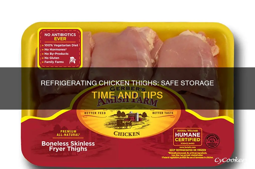 how long can chicken thighs be refrigerated