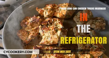 Perfect Chicken Thigh Marinade: Refrigerator Time Limits Explained