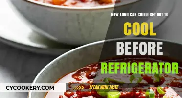 Cooling Chili Safely: Optimal Time Before Refrigerating Leftovers