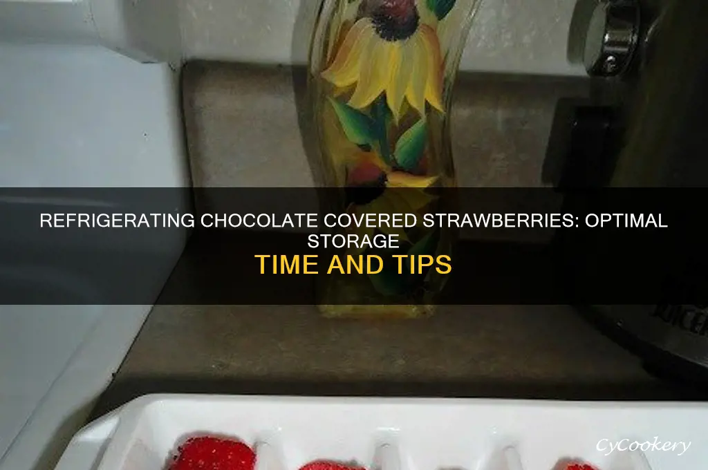 how long can chocolate covered strawberries be refrigerated