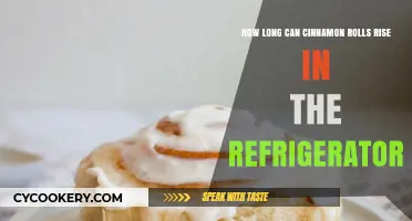 Chilling Cinnamon Rolls: Optimal Refrigerator Rise Time Explained