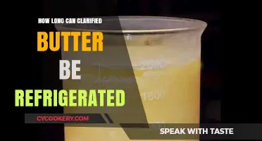 Clarified Butter Refrigeration: Optimal Storage Time and Freshness Tips