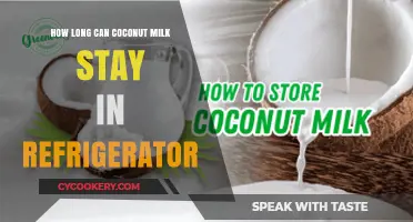Coconut Milk Shelf Life: Refrigerator Storage Tips and Duration