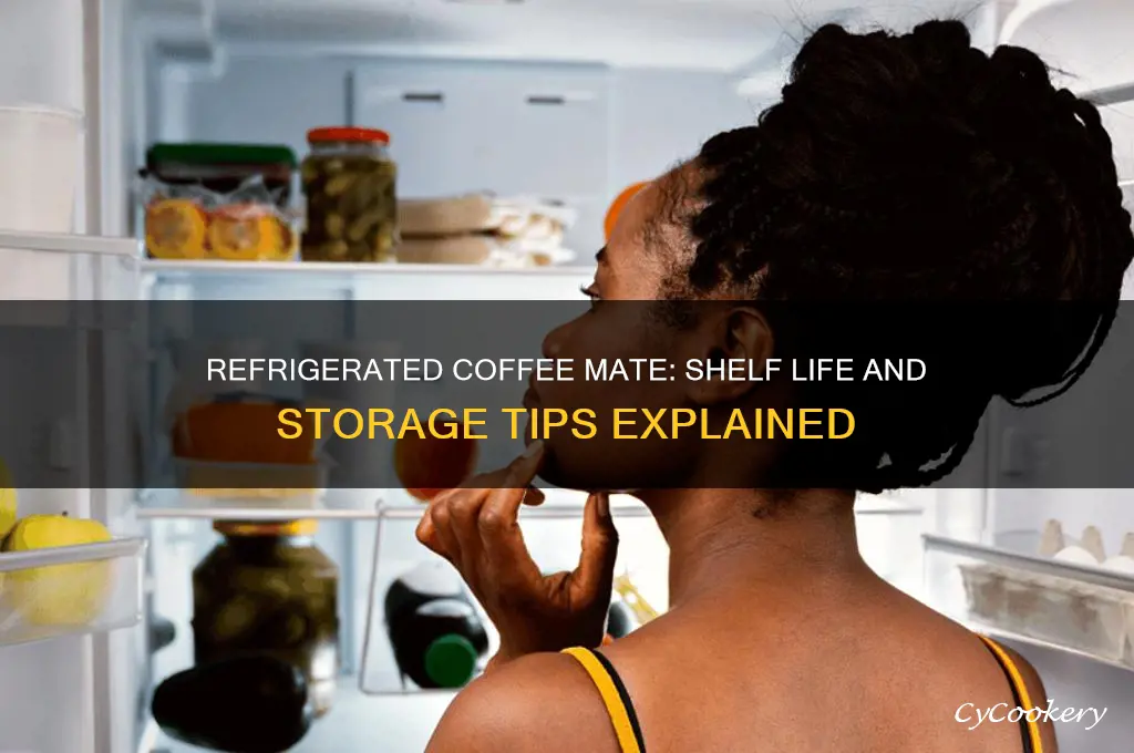 how long can coffee mate be refrigerated