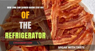 Cooked Bacon Shelf Life: How Long Can It Sit Out?