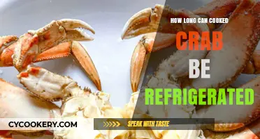 Refrigerating Cooked Crab: Safe Storage Duration and Tips