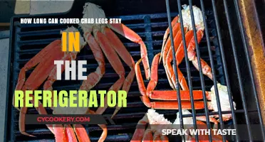 Refrigerated Cooked Crab Legs: Safe Storage Duration Explained