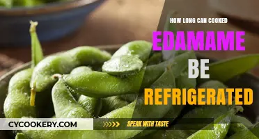 Refrigerating Cooked Edamame: Optimal Storage Time and Tips
