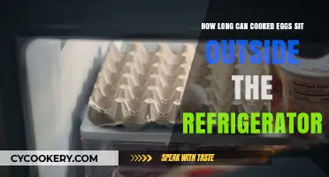 Cooked Eggs Outside Fridge: Safe Time Limits Explained