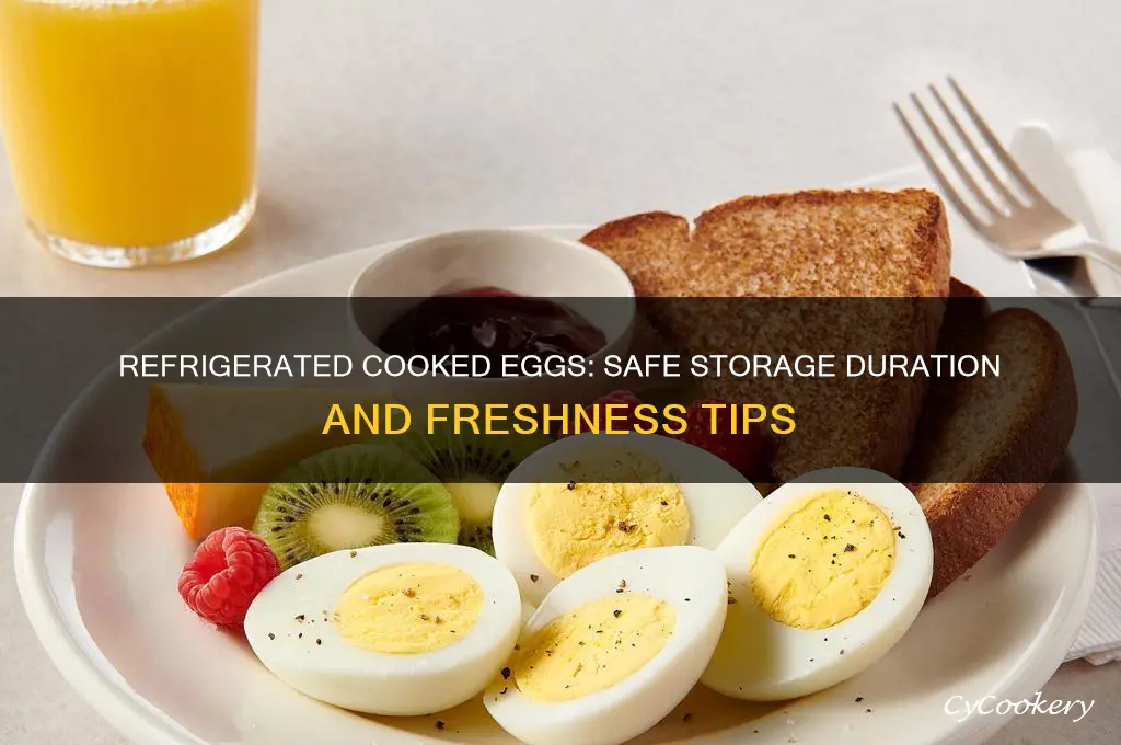 how long can cooked eggs stay in the refrigerator