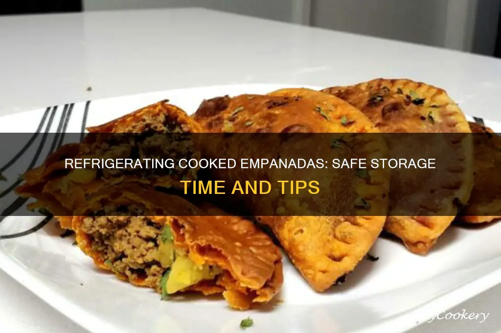 how long can cooked empanadas be refrigerated