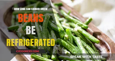 Refrigerating Cooked Green Beans: Optimal Storage Time and Tips