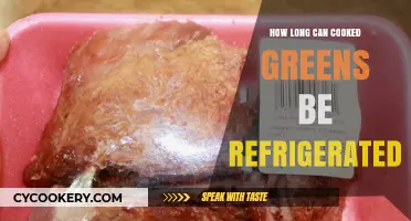Refrigerating Cooked Greens: Optimal Storage Time and Freshness Tips
