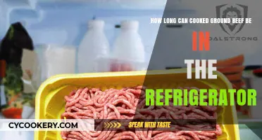 Refrigerated Cooked Ground Beef: Safe Storage Time and Tips