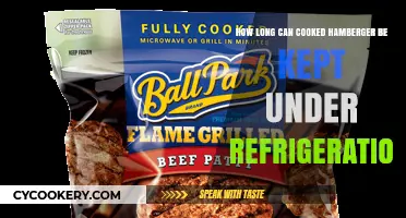 Refrigerated Cooked Hamburgers: Safe Storage Duration and Tips