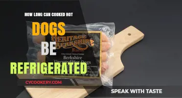 Refrigerating Cooked Hot Dogs: Safe Storage Time and Tips