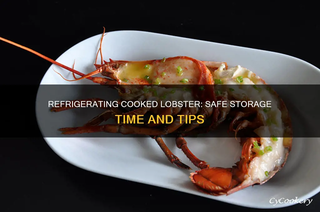 how long can cooked lobster be refrigerated