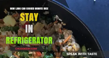 Refrigerated Cooked Minute Rice: Safe Storage Duration Explained