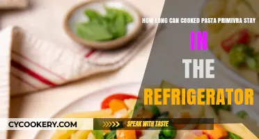 Refrigerated Pasta Primavera: Safe Storage Duration and Freshness Tips