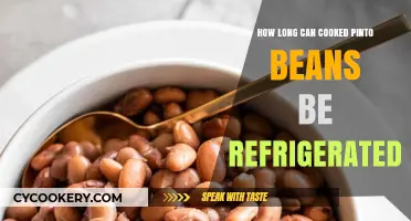 Refrigerating Cooked Pinto Beans: Safe Storage Duration Explained