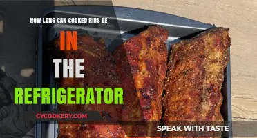 Refrigerating Cooked Ribs: Safe Storage Time and Tips