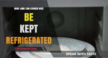 Refrigerated Cooked Rice: Safe Storage Duration and Tips