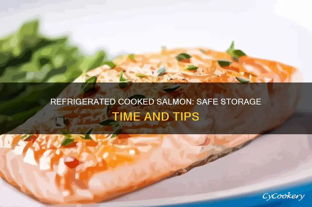 how long can cooked salmon be in the refrigerator