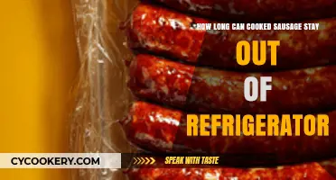 Cooked Sausage Shelf Life: How Long Can It Sit Out?