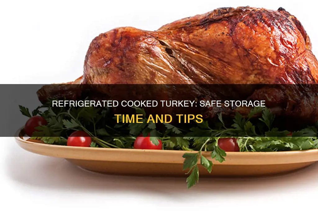 how long can cooked turkey meat stay in the refrigerator