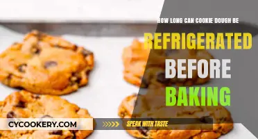 Refrigerating Cookie Dough: Optimal Storage Time Before Baking