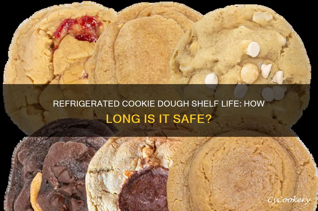 how long can cookie dough stay in the refrigerator