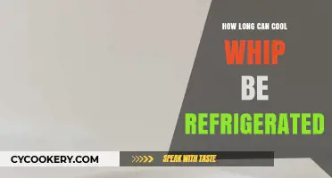 Cool Whip Storage Guide: Refrigeration Duration and Freshness Tips