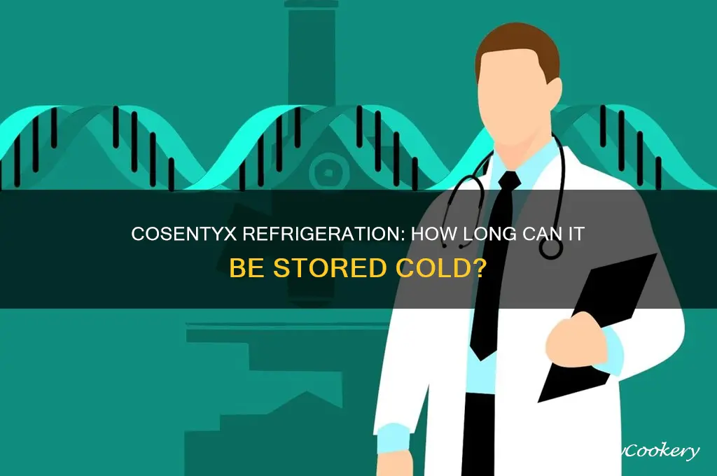 how long can cosentyx be refrigerated