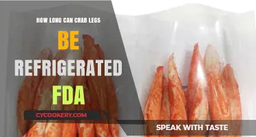 FDA Guidelines: Refrigerating Crab Legs Safely for Optimal Freshness