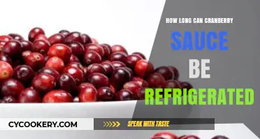 Refrigerated Cranberry Sauce Shelf Life: How Long Does It Last?