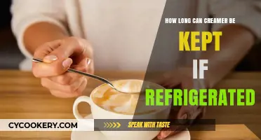 Refrigerated Creamer Shelf Life: How Long Does It Stay Fresh?