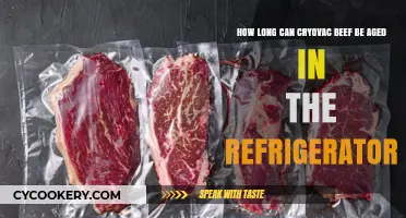 Cryovac Beef Aging: Optimal Refrigerator Storage Time Explained