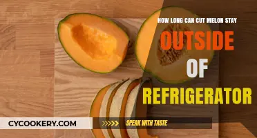 How Long Can Cut Melon Stay Fresh Without Refrigeration?