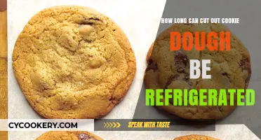 Refrigerating Cut-Out Cookie Dough: Optimal Storage Time and Tips