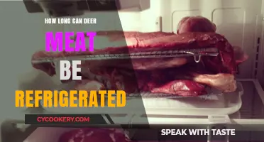 Refrigerating Deer Meat: Safe Storage Time and Tips