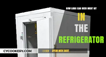 Storing Deer Meat: Safe Refrigeration Time and Tips