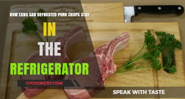 Defrosted Pork Chops: Safe Refrigeration Time and Storage Tips