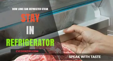 Defrosted Steak Shelf Life: How Long Is It Safe in the Fridge?