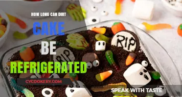 Refrigerating Dirt Cake: Optimal Storage Time and Freshness Tips