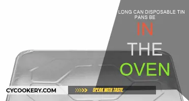 Disposable Tin Pans: How Long Can You Bake Them?