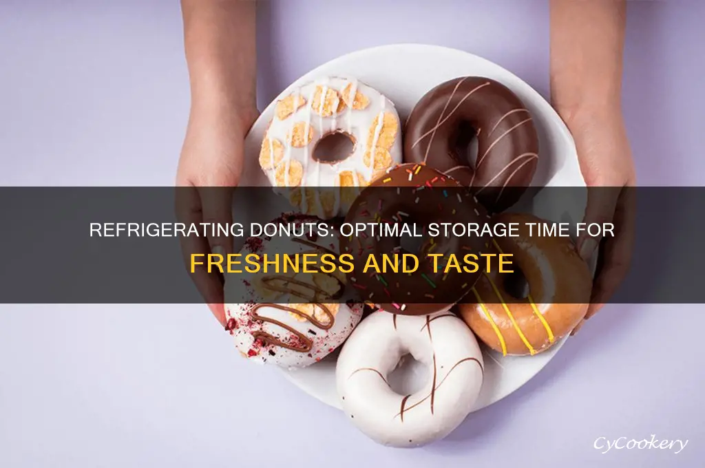 how long can donuts be refrigerated