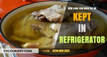 Storing Duck Fat: Refrigerator Shelf Life and Freshness Tips